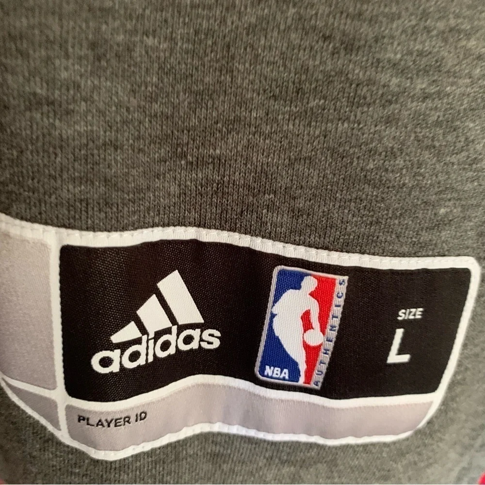 Adidas NBA Atlanta Hawks Second Half Long Sleeve Player Shirt Sz L